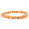 Bracelet à boules en Aventurine orange - Les Merveilles de Lilou
