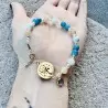 Bracelet Sophie "Détox & Minceur" en Plaqué or - Les Merveilles