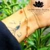 Bracelet Léna en Cornaline & Plaqué Or - Les Merveilles de Lilou