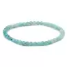 Bracelet à boules en Amazonite - Les Merveilles de Lilou