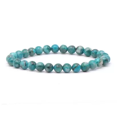 Bracelet à boules en Chrysocolle - Les Merveilles de Lilou