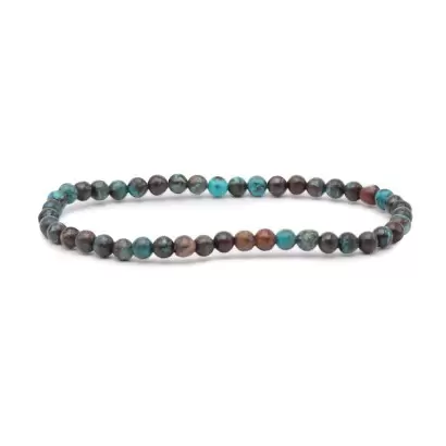 Bracelet à boules en Chrysocolle - Les Merveilles de Lilou