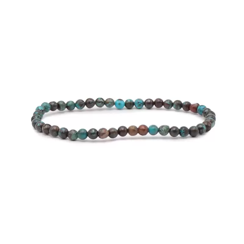 Bracelet à boules en Chrysocolle - Les Merveilles de Lilou