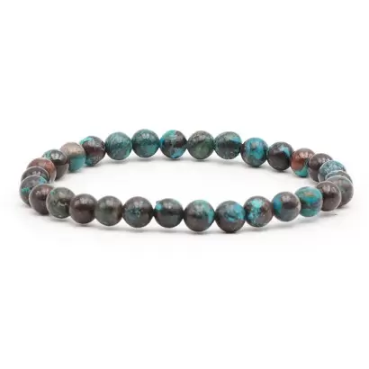 Bracelet à boules en Chrysocolle - Les Merveilles de Lilou