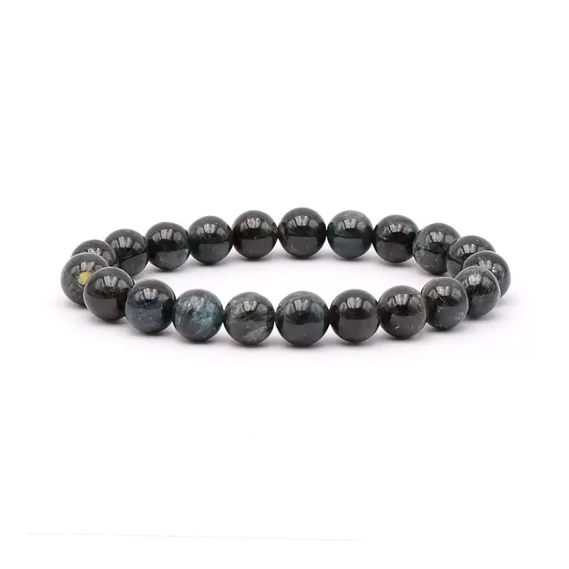Bracelet à boules en Cyanite Verte - Les Merveilles de Lilou Bracelet à boules en Cyanite Verte - Les Merveilles de Lilou
