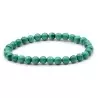 Bracelet à boules en Malachite Claire - Les Merveilles de Lilou