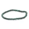 Bracelet à boules en Malachite - Les Merveilles de Lilou