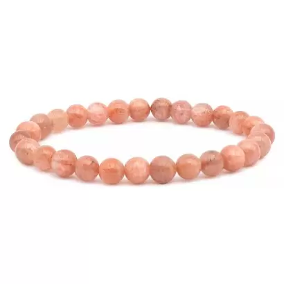 Bracelet à boules en Pierre de Soleil