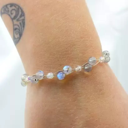 Bracelet « Kira » en Labradorite - Les Merveilles de Lilou