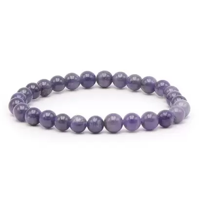 Bracelet à boules en Tanzanite Bleue - Les Merveilles de Lilou