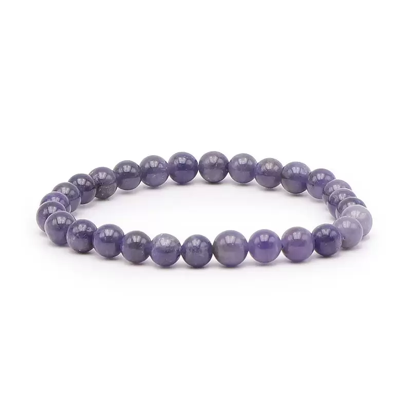 Bracelet à boules en Tanzanite Bleue - Les Merveilles de Lilou