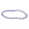 Bracelet facetté en Calcédoine Bleue - Les Merveilles de Lilou