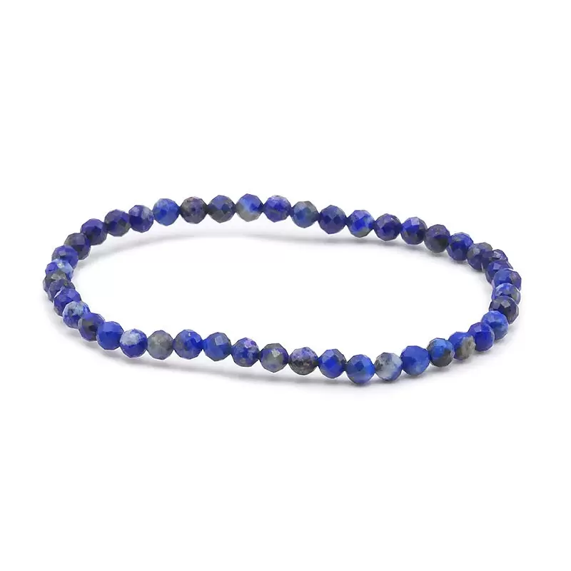Bracelet facetté en Lapis Lazuli - Les Merveilles de Lilou