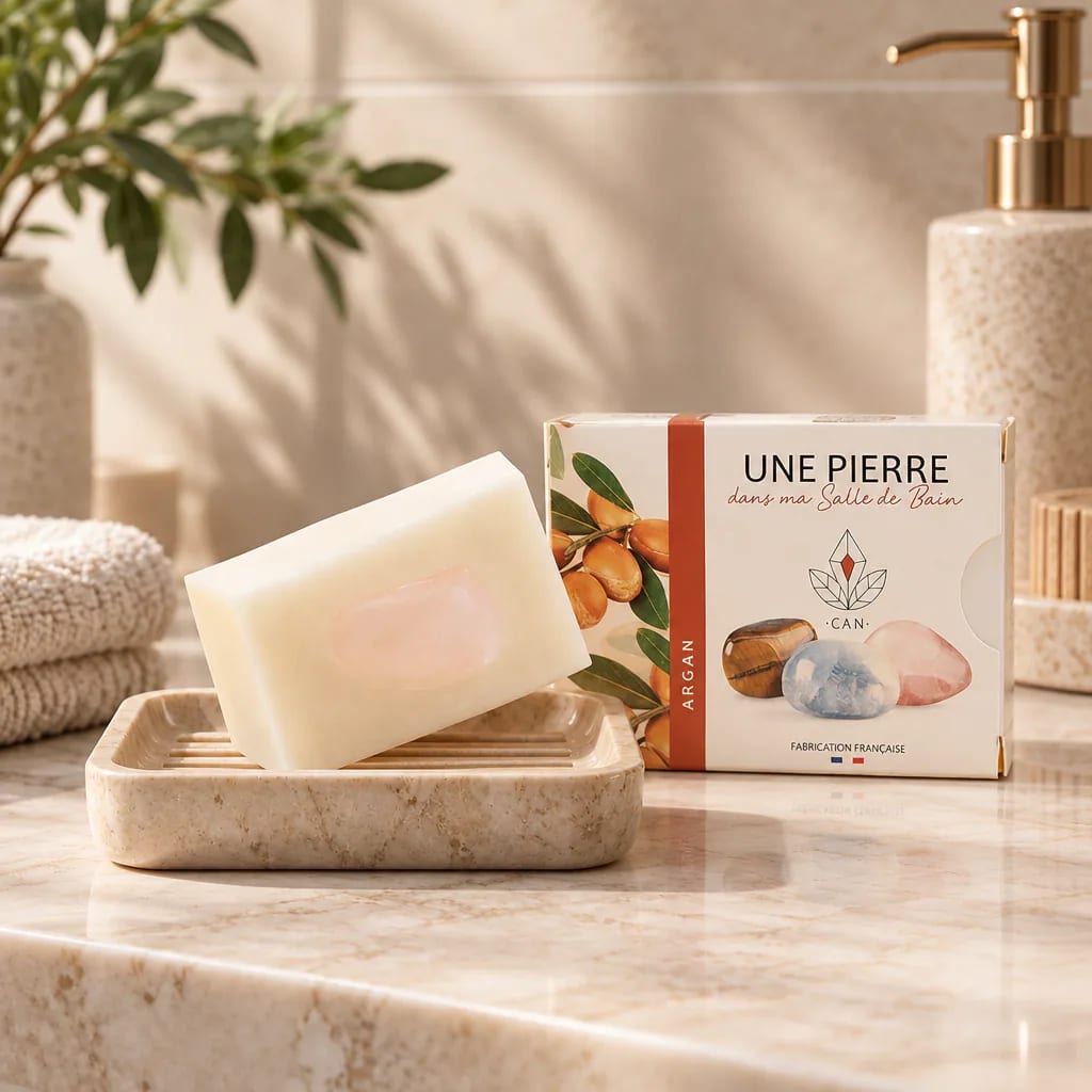 Savon 100% naturel · Parfum ARGAN · Grade A