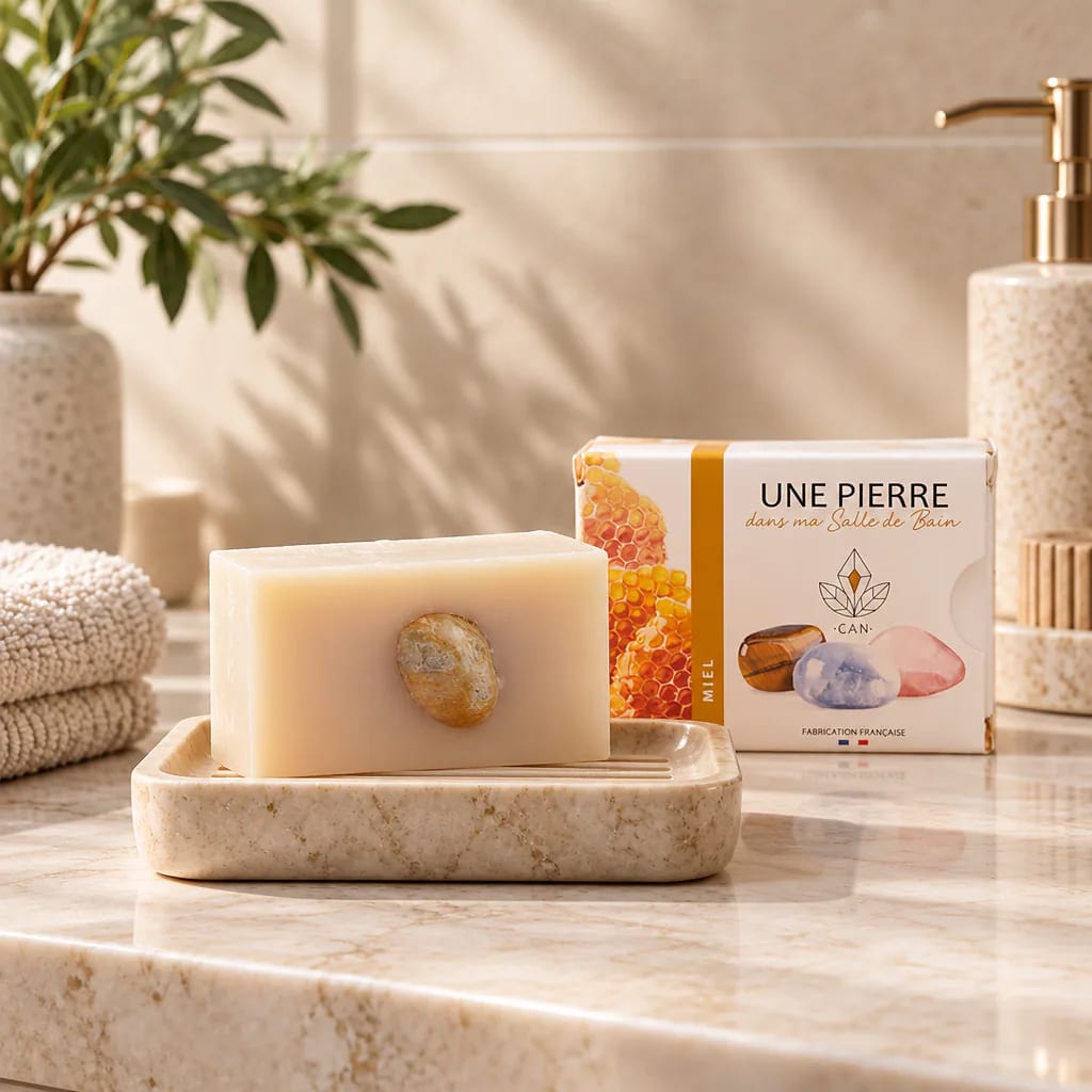Savon 100% naturel · Parfum MIEL · Grade A