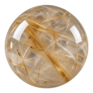 Cristal de roche « rutilé »