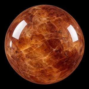Grenat brun hessonite