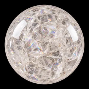Cristal de roche « crack »