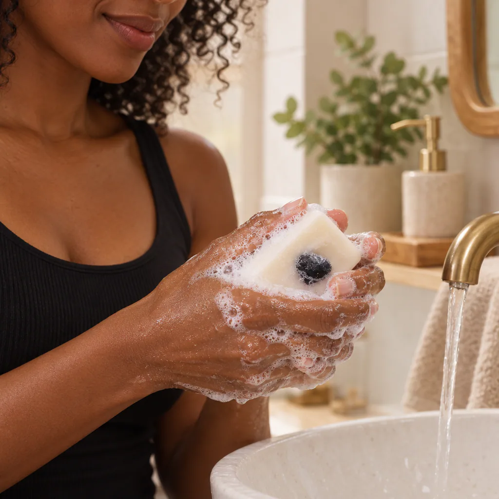 Savon naturel · Grade A — vue portée 1