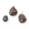 Pendentif Pierre brute en Grenat Rouge - Les Merveilles de Lilou