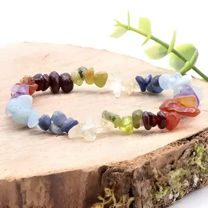 Bracelet Baroque 7 Chakras - Les Merveilles de Lilou