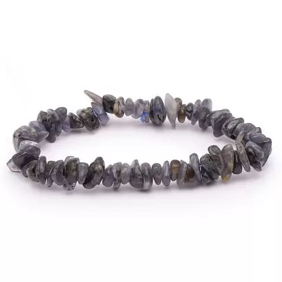 Bracelet baroque en Cordiérite - Les Merveilles de Lilou