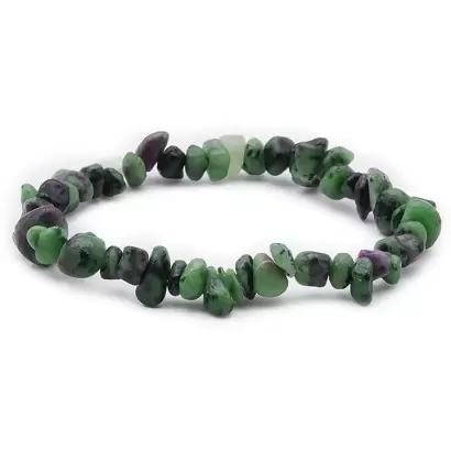 Bracelet baroque en Rubis Zoisite - Les Merveilles de Lilou
