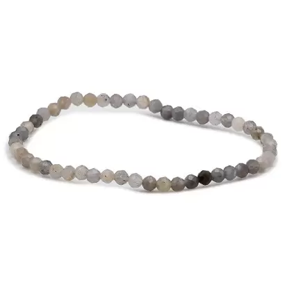 Bracelet facetté en Labradorite - Les Merveilles de Lilou